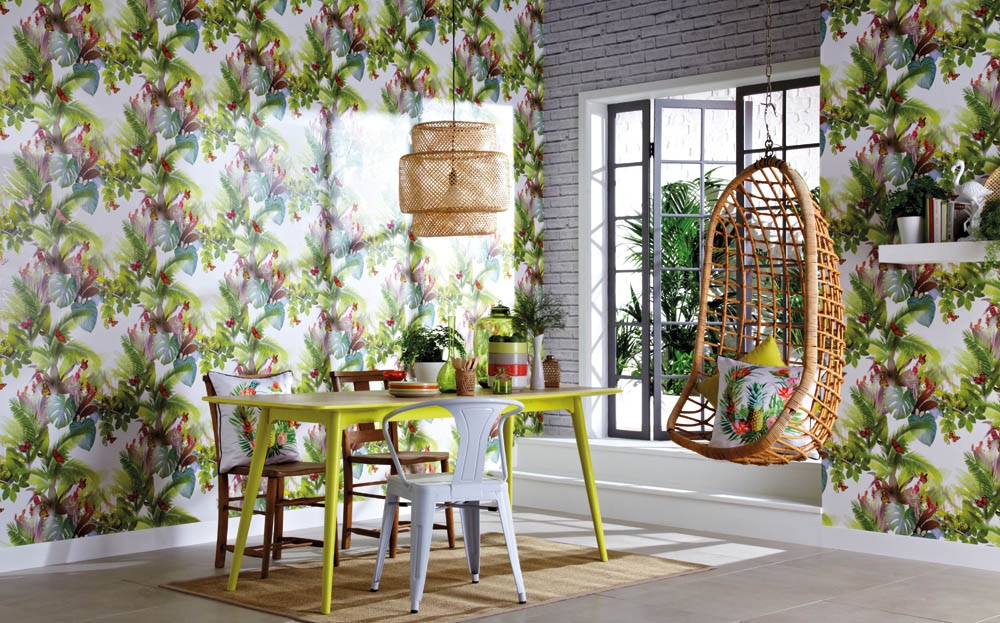 Обои ArtHouse Tropics Collection 690300 фото в интерьере